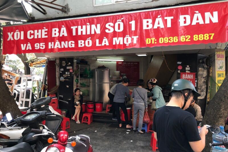 xôi chè bà thìn