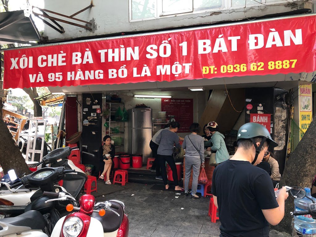 xôi chè bà thìn